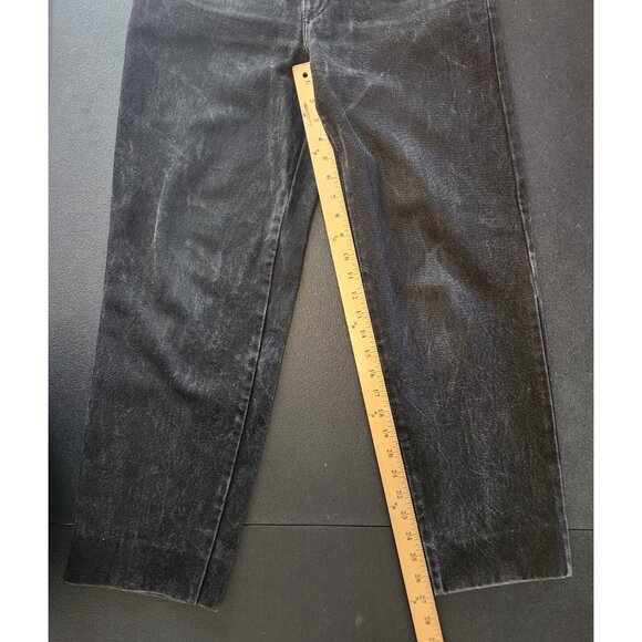 Vintage EXP Jeans No. 128 Black Made USA Denim Casual Mom Hi-Rise Womens 5 EUC - Picture 13 of 14